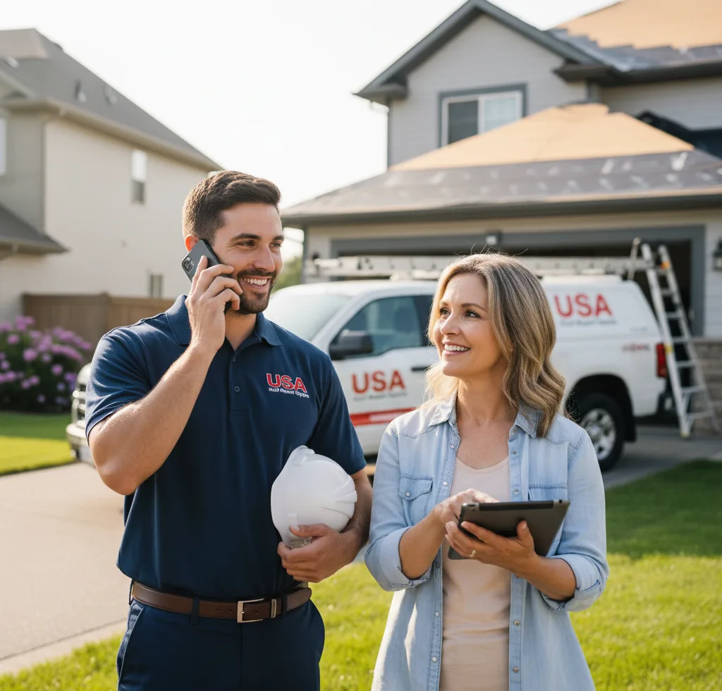 USA Roof Repair Experts customer support in Excelsior